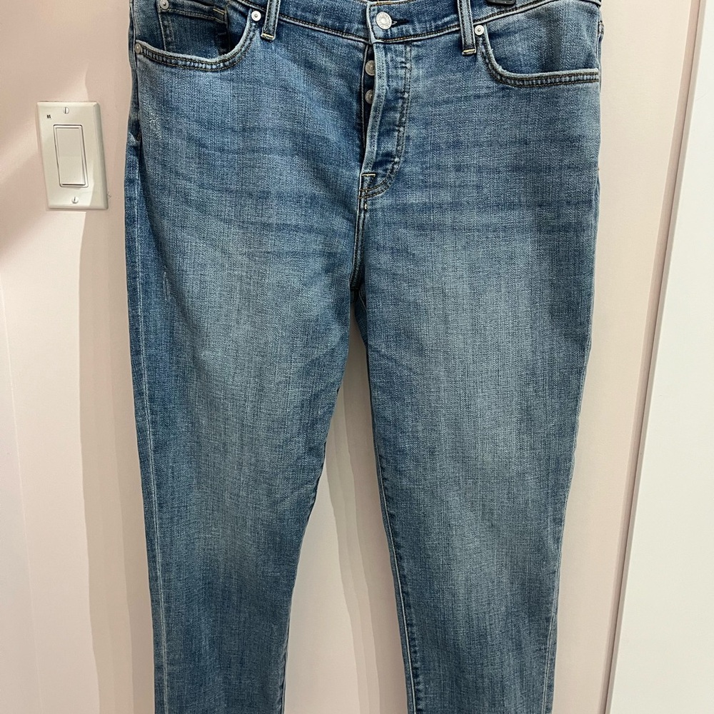 7 For All Mankind Blue Josefina Female Boyfriend Jean